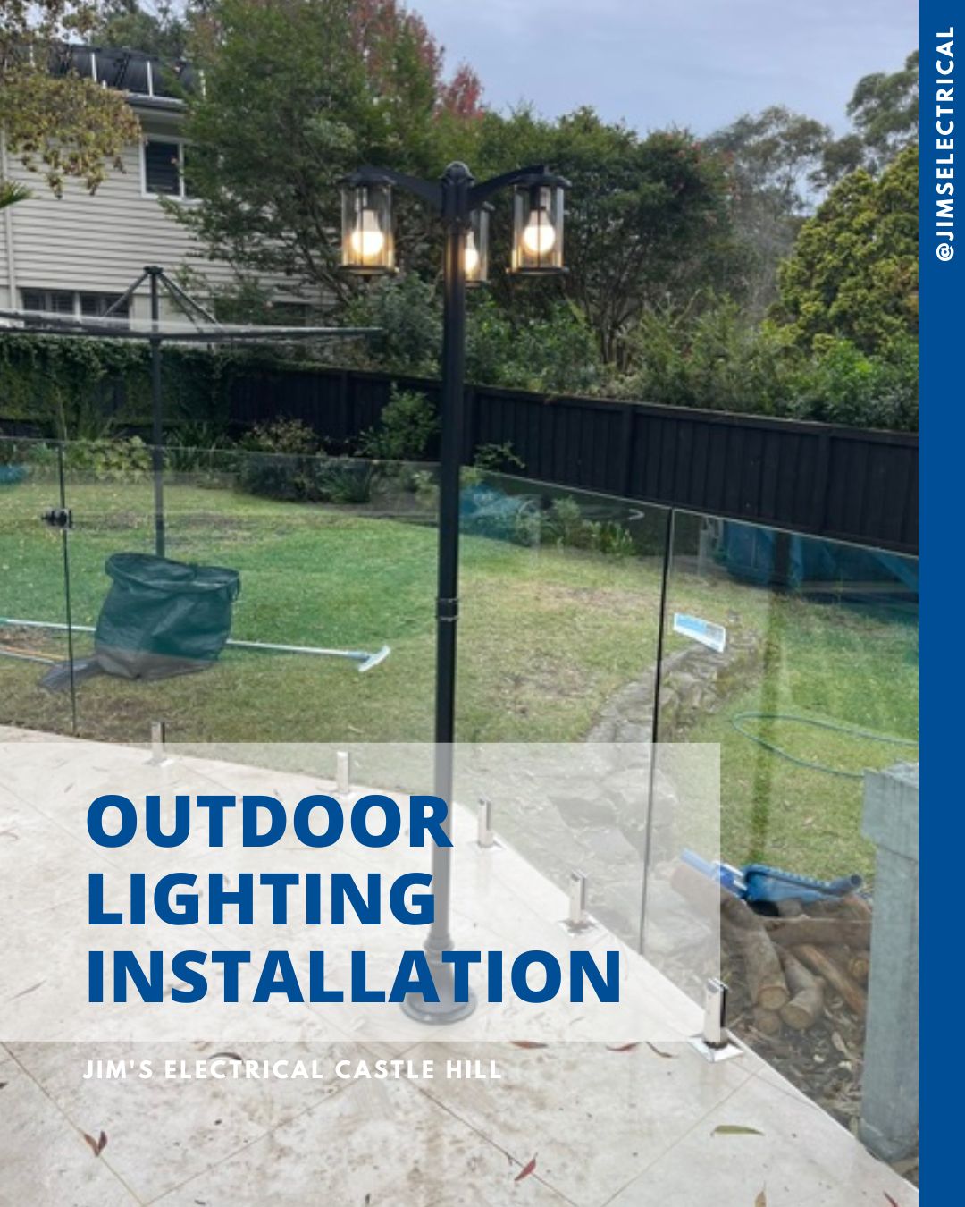 Outdoor Lighting Installation